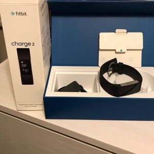 Fitbit charge 2 fitness tracker - size small